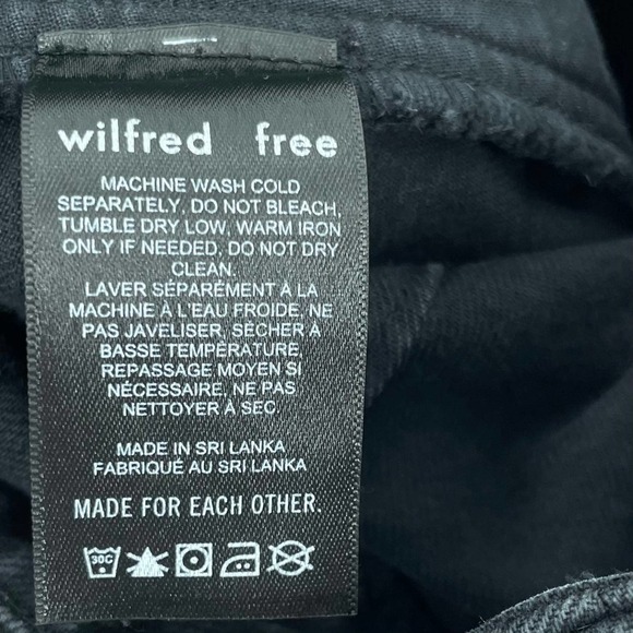 Aritzia Wilfred Free 0 Modern Cargo Pant Black - Picture 9 of 12